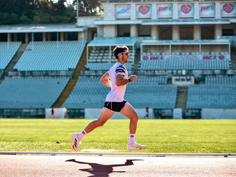 A correr no Estádio Nacional